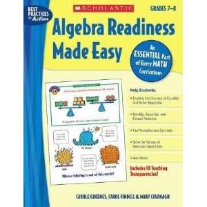  Scholastic 978 0 439 83942 6 Algebra Readiness Made Easy 