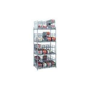  R&B Wire RB Wire 2 Tier Can Rack System