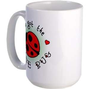  The Love Bug Cute Large Mug by 