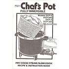 chef s pot fully immersible fryer cooker s teamer recipe