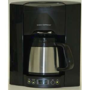  Brew Express Black 4 Cup Built in Coffee System 