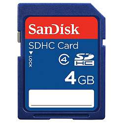 Buy SanDisk 4GB SDHC Memory Card from our SD Cards range   Tesco