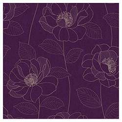 Buy Arthouse Mystique floral plum wallpaper from our Wallpaper range 