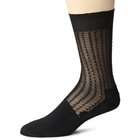 Stacy Adams Mens 3 pack Silkies Socks, Black, One Size