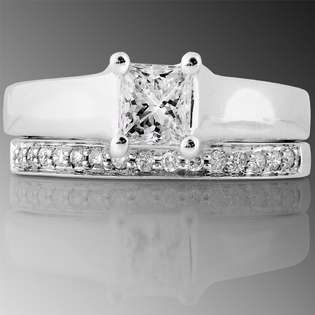   Ring Set in 14K White Gold  Diamond Me Jewelry Rings Wedding