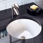 American Standard Orbit 4.125 Undermount Sink   Finish White