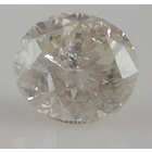 CaratsDirect2U Round cut loose diamond (5.01 Ct, I1(K.M) Clarity, I J 