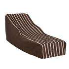 Fifthroom Metro Brown Double Chaise Lounge Chair Cover