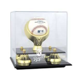   MLB Single Baseball Royals Logo Display Case