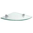   Corner Shelf   Clear Glass   Clear   .31 H x 12 W x 12 D   GL10