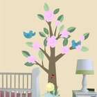  Mural w/ Pretty Pink Blossoms Babys Room Peel and Stick Applique Decor