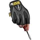 Mechanix Wear Large Black Fingerless M Pact Mechanics Gloves With 
