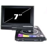 Portable DVD and Multimedia Player with 7 Inch Widescreen LCD