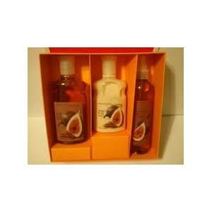 Bath and Body Works Brown Sugar and Fig Gift Set, Containing Lotion 