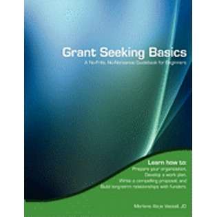Technical Assistance & Support Consultants Grant Seeking Basics A No 