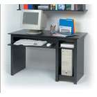 with hutch in black finish writing desk with hutch in black finish