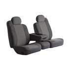  custom formed seat belt openings and center armrest console covers