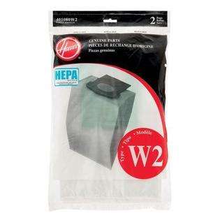 Hoover W2 HEPA Filtration Upright Vacuum Cleaner Bags 401080W2 for 