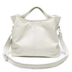 New White Women Genuine Leather Handbag Shoulder Bag 8165  