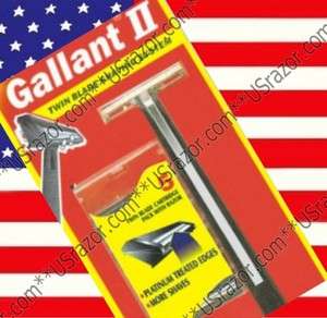   Non Lubricant Blades fit Gillette Trac II Plus Schick Super Refill