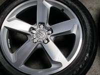 four 09 11 Audi Q5 Factory 19 Wheels Tires Rims OEM 58847 Option CT2