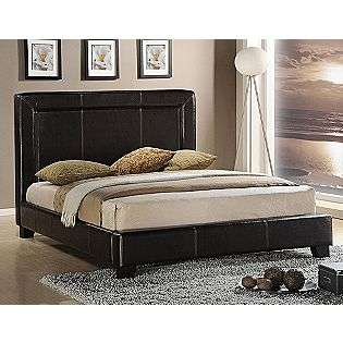   Bed in Faux Leather  Oxford Creek For the Home Bedroom Beds