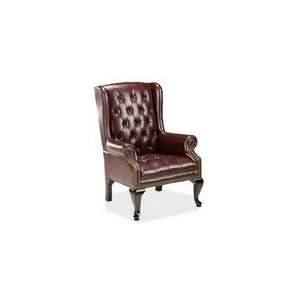    Lorell Queen Anne Wing Back Reception Chair