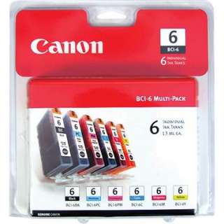 CANON BCI 6 BLACK/COLOR INK TANK MULTI PACK  