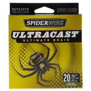   Sports Spiderwire Ultracast 125 Yard Fishing Line