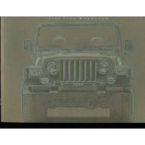  2002 Jeep Wrangler Deluxe Sales Brochure 