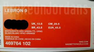   IX MIAMI HURRICANES Green Orange DS sz 10 china 8 cannon  