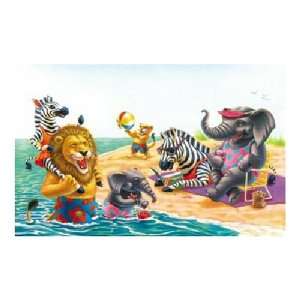    Sunsout Out of Africa 100 Piece Jigsaw Puzzle Toys & Games