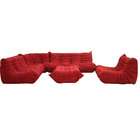 Wholesale Interiors Red Fabric Sofa by Wholesale Interiors
