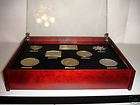 Jack Daniels Seven Commemorative Medals + Gold Medal Shadow Box New
