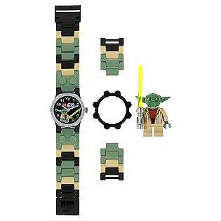 Star Wars Yoda Watch with Mini Figure  LEGO Jewelry Watches Kids 