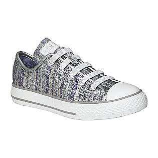   Chuck Taylor Lo Top Stretch Ox   Silver  Converse Shoes Kids Girls