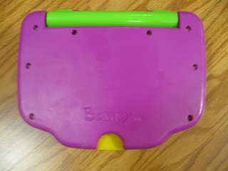 Barney learning system childrens laptop, works great  