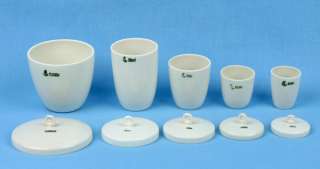 50 mL PORCELAIN CRUCIBLE with LID  
