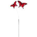 Allstate Floral 21 Butterfly x2 Pick Red (Pack of 24)