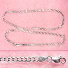 Jewelry Adviser chain bracelets Sterling Silver 4.25mm Curb Chain 