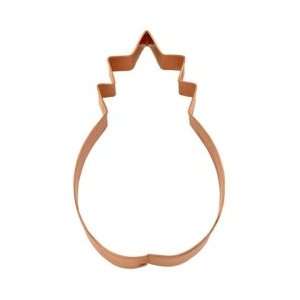 Copper Pineapple Cookie Cutter 