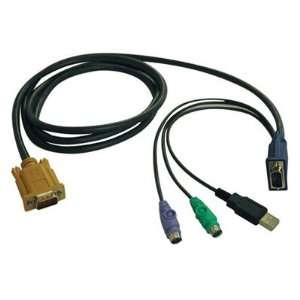  Tripp Lite 6ft Usb/Ps2 Kvm Cable Provides Superior 