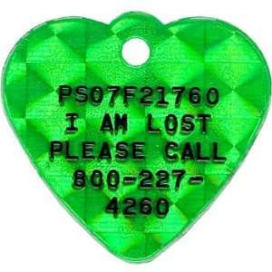    Pet Tags Lost Pet Recovery System   Green Heart