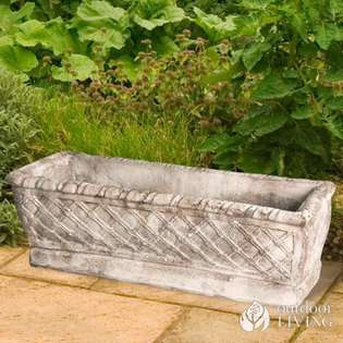 Concrete Rectangular Planters  