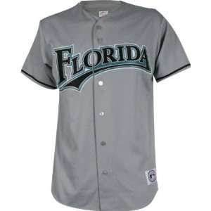  Florida Marlins Road Grey MLB Replica Jersey Sports 