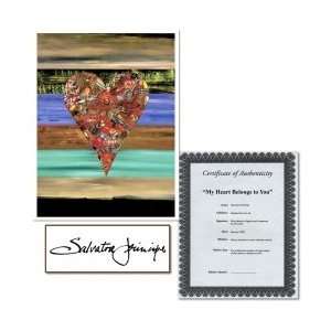    My Heart Belongs to You by Principe   Framed Giclee