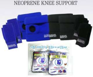 4x Neoprene Velcro Knee+Wrist Patellar Support Brace BL  