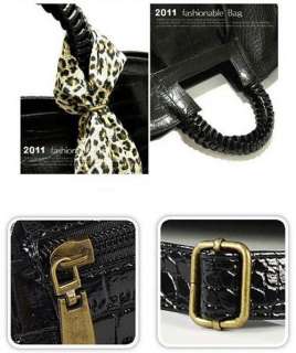 ladybag9black HOT NEW Korean style Lady Hobo PU leather handbag 