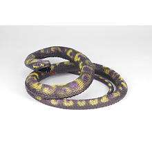   70 inch Rubber Python   Black and Yellow   Toys R Us   
