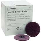 3M 07486 Scotch Brite Roloc Maroon Surface Conditioning Disc